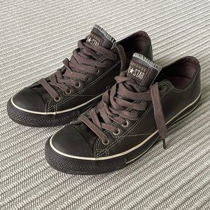 Converse Chuck Taylor All Star Low Top Brown Leather - Mens 10 / Womens 12